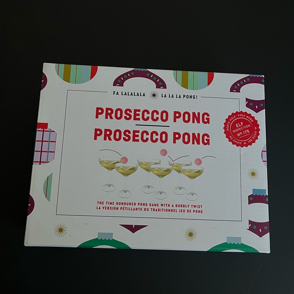 Indigo // Prosecco pong kit
